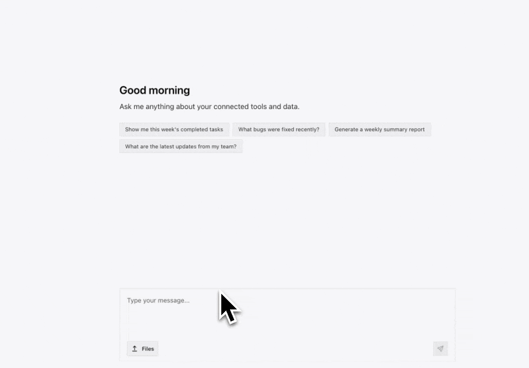 Upload Files & Documents demonstration